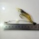 Fekete fej és sárga test - 2db 95Mm / 6G világító garnélarák csali csalétekkel, horoggal R5Y7