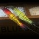 Fekete fej és sárga test - 2db 95Mm / 6G világító garnélarák csali csalétekkel, horoggal R5Y7