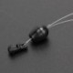 20 db fekete gyorscserép gyöngyök Camo Fishing Change Horoghossz Instan W4L8