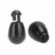 20 db fekete gyorscserép gyöngyök Camo Fishing Change Horoghossz Instan W4L8