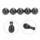 20 db fekete gyorscserép gyöngyök Camo Fishing Change Horoghossz Instan W4L8