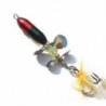 Hosszú öntésű Spinner Csali Horgászcsalád Kettős Farok Propeller Pisztráng Pontymacska R1J8