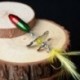 Hosszú öntésű Spinner Csali Horgászcsalád Kettős Farok Propeller Pisztráng Pontymacska R1J8