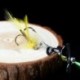 Hosszú öntésű Spinner Csali Horgászcsalád Kettős Farok Propeller Pisztráng Pontymacska R1J8
