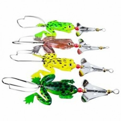 4 lágy műanyag fonó horogos horgászcsalival Basszus kesztyűs kesztyű Barra W8R H3F6