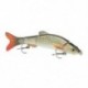 Többrészes 5 szakaszos horgászcsap-forgató csali Swimbait Basszus Shad Dace 3D W0S3
