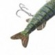 10 cm / 4 hüvelykes, 15,5 g-os bionikus, reális, kemény, több szegmensű, csali basszusgitár Walleye Ye N8C3