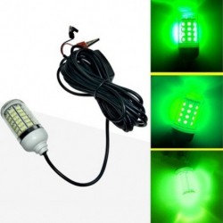 2X (12V-os LED zöld víz alatti merülő éjszakai halászfény Crappie Shad Sq G9F1