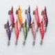 3X (10 db horgászcsavarkészlet 13.5cm 20G tintahallemez 3.5 * horog fa garnélarák Art J0E5