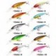 9X (10 db / tétel Minnow horgászcsapda volfrámgyöngyökkel Wobbler 10.5G 11Cm A B1Z7