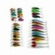 6X (11 G horgászcsalók Mini / fém VIB / Minnow csalikkal kemény plazma U6T1