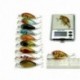 6X (11 G horgászcsalók Mini / fém VIB / Minnow csalikkal kemény plazma U6T1