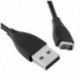 Fekete USB töltő töltő kábel kábele Fitbit töltésű HR tevékenységhez Csuklópánt BT