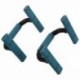 4X (KYTO Push Up Bars edzőeszközök, digitális I alakú állványok, tornaterem Home ExI2P2