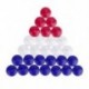 50 PCS Golf Ball Marker 18 mm-es véletlenszerű színű Q9R9