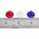 50 PCS Golf Ball Marker 18 mm-es véletlenszerű színű Q9R9