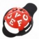 1 x golfgömb jelölő alap különböző sablonokkal - piros és fekete B2L9 T5O6