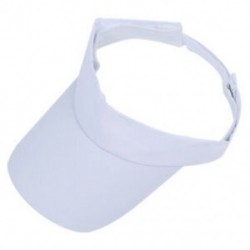 1X (Fehér Nap Sport Visor Hat sapka Tenisz Golf verejtékpánt fejpánt UV védelemmel N5X2