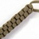 1X (Paracord tér szövött kés zárólap - Khaki P1T7)