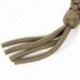 1X (Paracord tér szövött kés zárólap - Khaki P1T7)