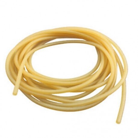 Természetes latex gumi sebészeti szalagcső elasztikus 2x5 mm Sárga méret: 5M Z6D9