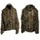 3D-s levélű felnőttek Ghillie Suit Woodland Camo / Camouflage Vadszarvasok, amelyek BT-n ragadnak