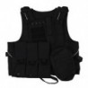 Mellény nylon kabát Fekete MOLLE Combat Airsoft Paintball Z9X3