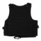 Nylon dzsekik mellény fekete MOLLE taktikai paintball Airsoft Combat V3X