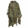 6X (Camo 3D Leaf köpeny Yowie Ghillie lélegző nyílt Poncsó típusú Camouflage D9S2