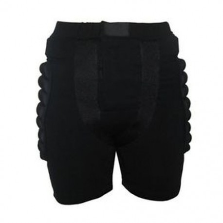 Méret XL Fekete Védőfelszerelés Hip Padded Shorts Korcsolyázás Snowboard Pr O7F4