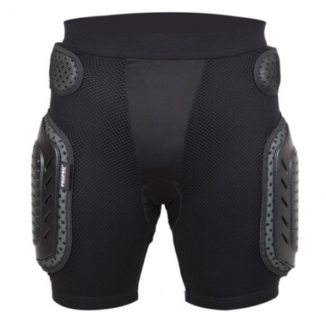 Propro S fekete gördeszkás rövidnadrág Anti-Drop Armor Gear Hip Support Protec E5A0