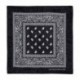 fekete-fehér és zöld - 3 bandana Paisley férfi és nő készlet 57 x 57 cm H2G2