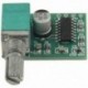 2X (PAM8403 mini 5 V digitális teljesítményerősítő kártya Z5V6 kapcsoló potenciométerrel