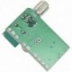 2X (PAM8403 mini 5 V digitális teljesítményerősítő kártya Z5V6 kapcsoló potenciométerrel
