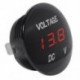 12–24 V DC motormérő motorkerékpár LED piros vízálló voltmérő Bl G3A3