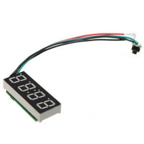 1X (LED digitális óra 24 órán keresztül, MOTO állítható, 7-30 V DC, fehér V1F3)
