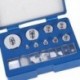 17 db digitális mérleg kalibrációs súly 10Mg-100G ékszermérleg kalibrálás D3E5