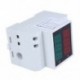 1X (Digitális Din-sínű LED feszültségmérő árammérő AC80-300V 0 J6X8 voltmérő)