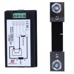 1X (DC 6.5-100V 0-100A LCD digitális kijelző ampermérő voltmérő multiméter volt W9L6