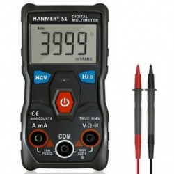 HANMER Digitális multiméter Zt-S1 True Rms Automatikus tartományú Professzionális LCD Automata V6F4