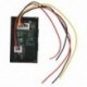 6X (DC 4.5-30V 100A kettős piros   kék LED-es digitális voltmérő ampermérő Volt erősítő Met Q7I3