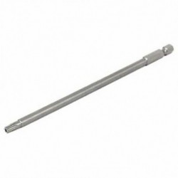 1X (1/4 hüvelykes Hex Shank 4 mm-es tipp T25 Torx biztonsági csavarhúzó bit, szürke Y1N5)
