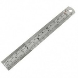 BAQI dupla oldalak, 15 cm-es, 6 hüvelyk méretű, hosszú, egyenes vonalzó mérőszerszám J6F5