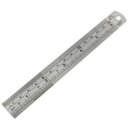 BAQI dupla oldalak, 15 cm-es, 6 hüvelyk méretű, hosszú, egyenes vonalzó mérőszerszám J6F5