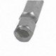 1/4 hüvelykes 6 mm-es hatszögű tengely, 100 mm hosszú, négyzet alakú csavarhúzó, szürke, C6O5