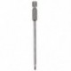100 mm hosszú, 1/4 hüvelykes Hex Shank T9 mágneses Torx biztonsági csavarhúzó bit, D2E3