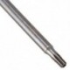 100 mm hosszú, 1/4 hüvelykes Hex Shank T9 mágneses Torx biztonsági csavarhúzó bit, D2E3