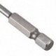 100 mm hosszú, 1/4 hüvelykes Hex Shank T9 mágneses Torx biztonsági csavarhúzó bit, D2E3