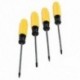 4 db sárga fogantyú mágneses tipp T5 T6 T8 T10 Torx csavarhúzók A2F5