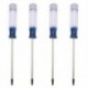 Átlátszó kék markolatok T5 T6 T8 T10 Torx csavarhúzó bit 4 db I8D6 C3K3